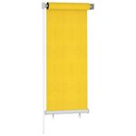 Casa si Gradina/Textile si covoare/Rulouri si jaluzele - Jaluzea tip rulou de exterior, galben, 60x140 cm, HDPE - Infinity.ro