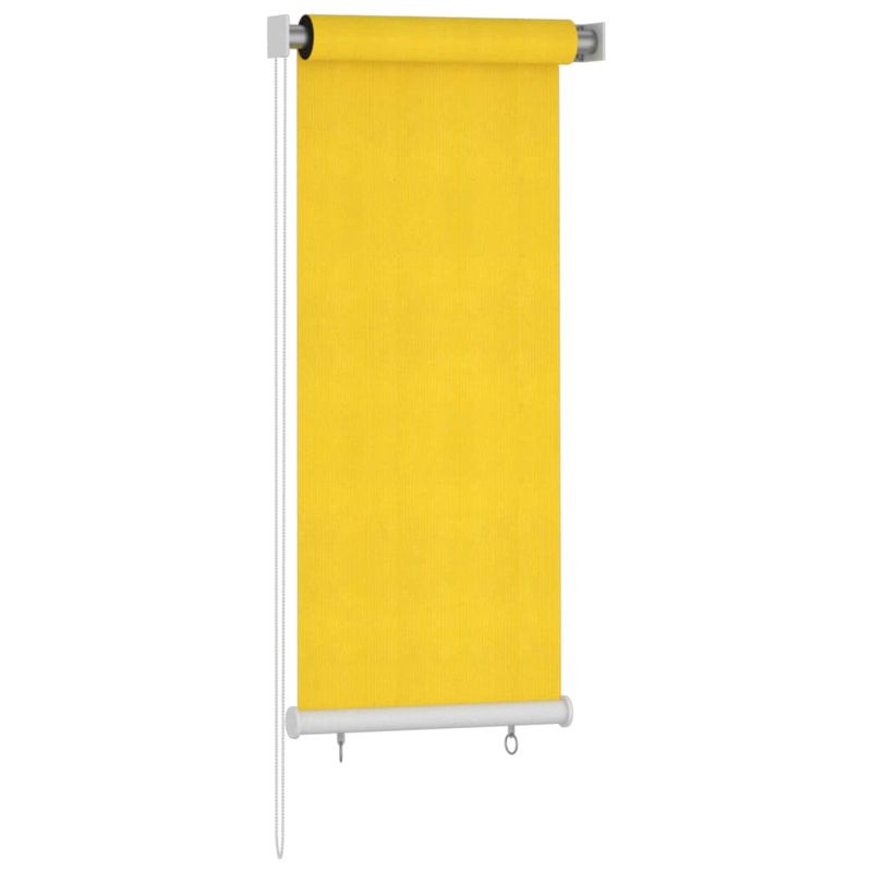 Casa si Gradina/Textile si covoare/Rulouri si jaluzele - Jaluzea tip rulou de exterior, galben, 60x140 cm, HDPE - Infinity.ro