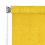 Casa si Gradina/Textile si covoare/Rulouri si jaluzele - Jaluzea tip rulou de exterior, galben, 60x140 cm, HDPE - Infinity.ro