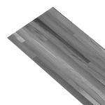 Casa si Gradina - Constructii - Parchet si pardoseli interioare - Parchet si pardoseli - Placi de pardoseala autoadezive, gri dungi, 5,02 m², PVC, 2 mm - Infinity.ro