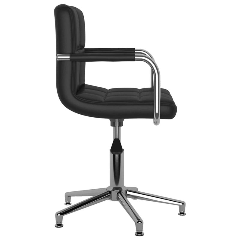 Casa si Gradina - Mobilier - Scaune si fotolii - Scaune - Scaune de bucatarie pivotante, 4 buc., negru, piele ecologica - Infinity.ro
