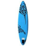 Sport si Outdoor - Sporturi acvatice - Sporturi pe placa - Stand up paddle - Set de placa SUP gonflabila, albastru, 305x76x15 cm - Infinity.ro