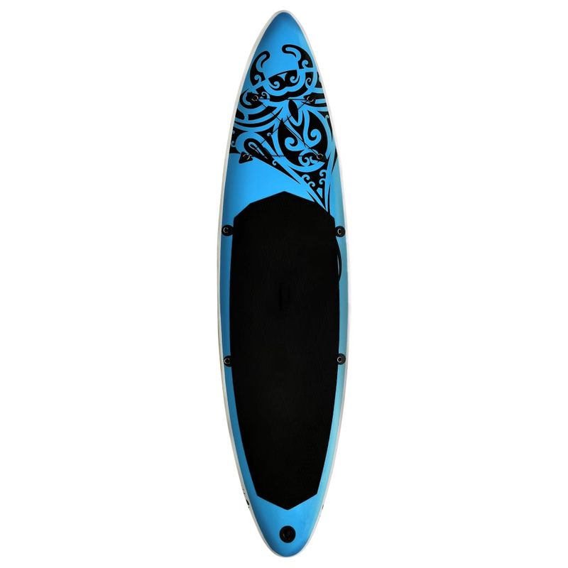 Sport si Outdoor - Sporturi acvatice - Sporturi pe placa - Stand up paddle - Set de placa SUP gonflabila, albastru, 305x76x15 cm - Infinity.ro