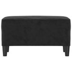 Casa si Gradina - Mobilier - Canapele si coltare - Banchete - Banca, negru, 70x35x41 cm, catifea - Infinity.ro