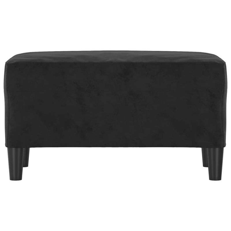 Casa si Gradina - Mobilier - Canapele si coltare - Banchete - Banca, negru, 70x35x41 cm, catifea - Infinity.ro