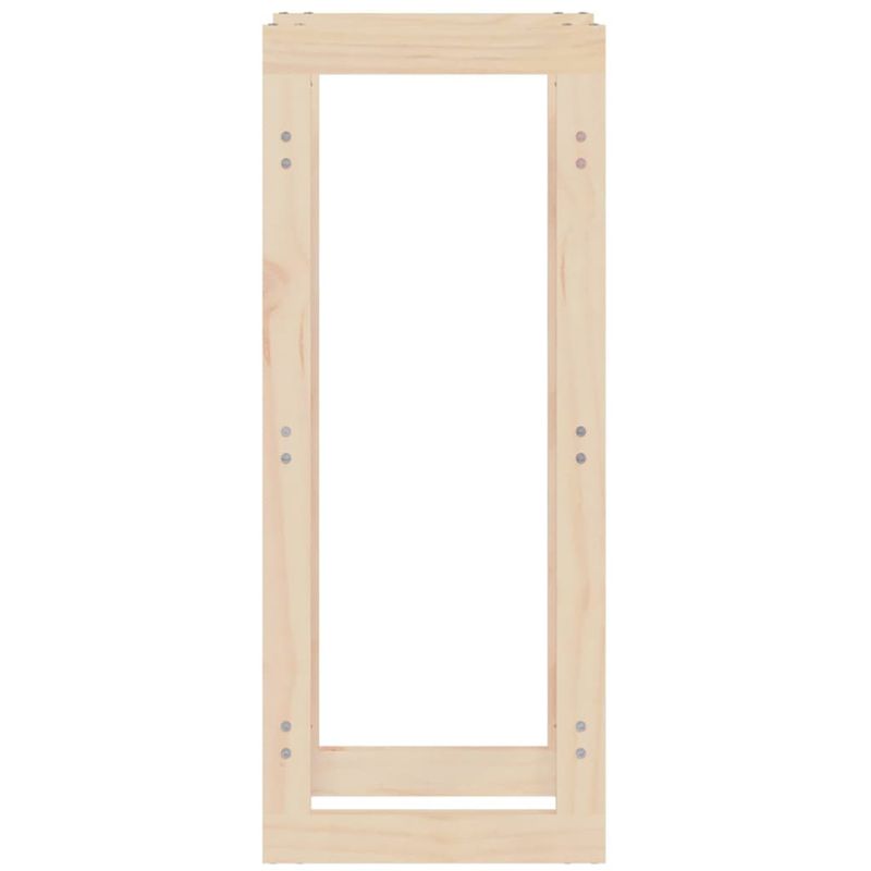 Casa si Gradina - Termice - Sobe, Seminee si accesorii - Accesorii seminee si sobe - Rastel pentru lemne de foc, 41x25x100 cm, lemn masiv pin - Infinity.ro