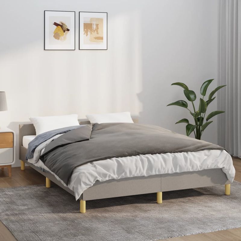 Casa si Gradina - Textile si covoare - Pături și cuverturi - Pături - Patura grea cu husa, gri, 122x183 cm, 5 kg, material textil - Infinity.ro