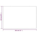 Casa si Gradina - Textile si covoare - Pături și cuverturi - Pături - Patura grea cu husa, gri, 122x183 cm, 5 kg, material textil - Infinity.ro