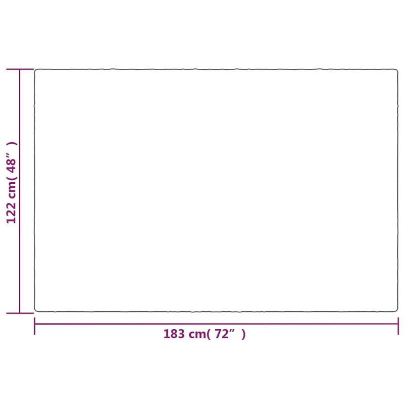 Casa si Gradina - Textile si covoare - Pături și cuverturi - Pături - Patura grea cu husa, gri, 122x183 cm, 5 kg, material textil - Infinity.ro