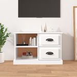 Casa si Gradina - Mobilier - Comode si corpuri - Comode - Comoda TV, alb, 73x35,5x47,5 cm, lemn prelucrat - Infinity.ro