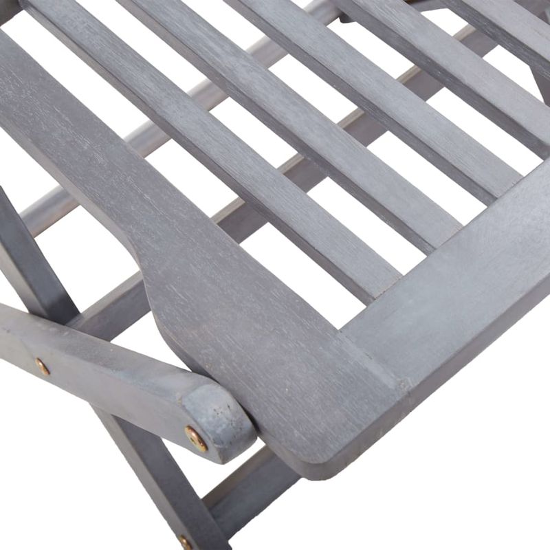 Casa si Gradina - Gradina si terasa - Mobilier exterior - Scaune si sezlonguri gradina - Scaune pliabile de exterior, cu perne, 4 buc. lemn masiv acacia - Infinity.ro