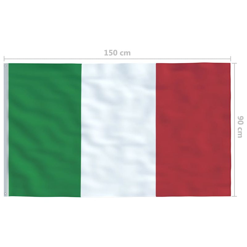 Casa si Gradina - Gradina si terasa - Decoratiuni exterior - Ornamente gradina - Steag Italia, 90 x 150 cm - Infinity.ro
