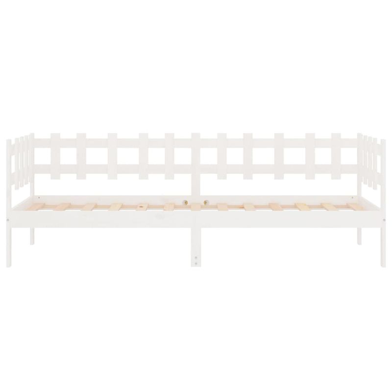 Casa si Gradina - Mobilier - Paturi si accesorii - Paturi - Pat de zi, alb, 80x200 cm, lemn masiv de pin - Infinity.ro