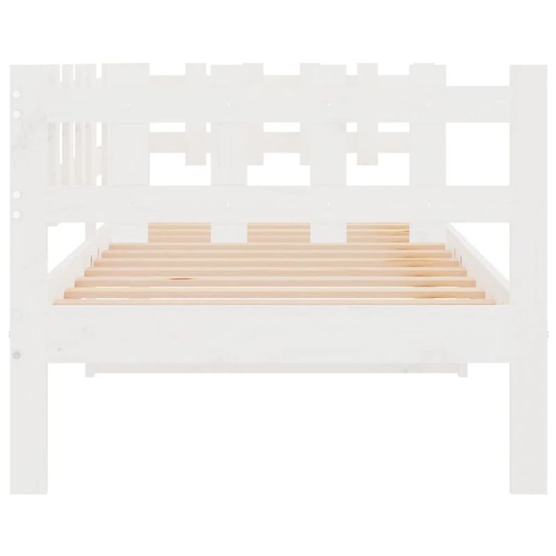 Casa si Gradina - Mobilier - Paturi si accesorii - Paturi - Pat de zi, alb, 80x200 cm, lemn masiv de pin - Infinity.ro
