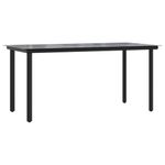 Casa si Gradina - Gradina si terasa - Mobilier exterior - Seturi mobila gradina - Set mobilier de gradina cu perne, 7 piese, maro si negru - Infinity.ro