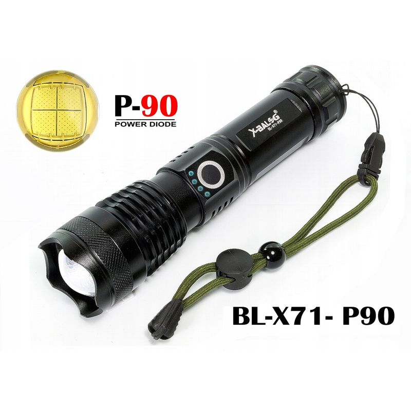 Casa si Gradina - Corpuri si surse de iluminat - Iluminat exterior - Lanterne - Lanterna profesionala, X-Balog P90 Super Light - Infinity.ro