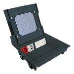 Casa si Gradina - Electrice - Smart Home - Accesorii control acces si supraveghere - Doza de pardoseala in carcasa plastic - DLX - Infinity.ro