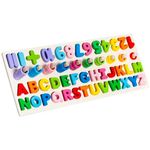 Jucarii, Copii si Bebe - Jucarii si jocuri - Jocuri si puzzle - Puzzle - Puzzle lemn cu cifre si litere Iso Trade MY17385 - Infinity.ro