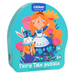 Jucarii, Copii si Bebe - Jucarii si jocuri - Jocuri si puzzle - Puzzle - Puzzle poveste – Alice in tara minunilor, 36 piese Mideer MD3058 - Infinity.ro