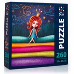Jucarii, Copii si Bebe - Jucarii si jocuri - Jocuri si puzzle - Puzzle - Puzzle Princess, 32 x 47 cm, 260 piese De.tail DT200-04 - Infinity.ro