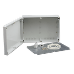 PC, gaming si accesorii - Retelistica - Cabluri si accesorii - Doza exterior cu contraplaca metalica pentru montaj echipamente - Infinity.ro