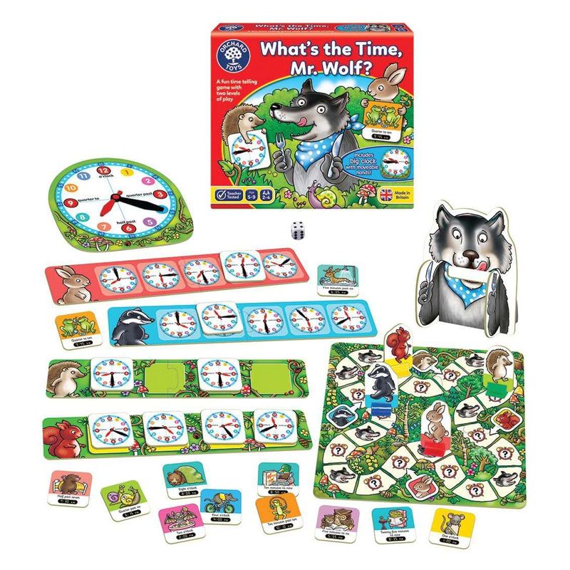 Jucarii, Copii si Bebe - Jucarii si jocuri - Jocuri si puzzle - Jocuri de societate - Joc de societate Cat Este Ceasul Domnule Lup WHAT'S THE TIME MR WOLF - Infinity.ro