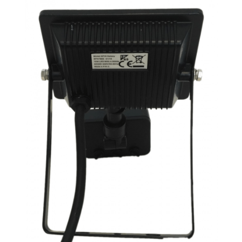 Auto si Moto - Piese auto si accesorii - Caroserie - Faruri, stopuri si proiectoare - Proiector Led SMD Galaxy cu Senzor de Miscare, Spin, 220 V, 10 W, 6000 K, lumina rece - Infinity.ro