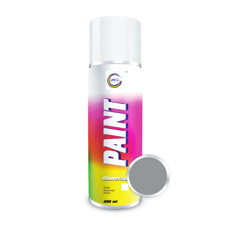 Auto si Moto - Piese auto si accesorii - Caroserie - Vopsele auto si accesorii - Vopsea Spray Universala, 400 ml, Middle Grey - Infinity.ro