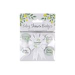 Casa si Gradina - Decoratiuni - Decoratiuni petrecere - Accesorii pentru petrecere - Ecusoane plastic pentru petrecerea Baby Shower - Infinity.ro