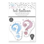 Casa si Gradina - Decoratiuni - Decoratiuni petrecere - Accesorii pentru petrecere - Set 2 baloane dezvaluirea sexului bebelusului 66cm - Infinity.ro