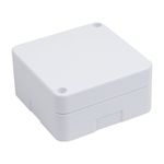 Casa si Gradina - Electrice - Accesorii electrice - Accesorii prize si intrerupatoare - Doza derivatie patrata 100 x 100 x 50 mm pentru montaj camere supraveghere, alb - Infinity.ro