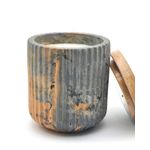 Casa si Gradina - Decoratiuni - Aromaterapie si lumanari - Lumanari si candele - Lumanare Parfumata Decorativa – Tranquility, Riffles, Coacaza Neagra, Iasomie, Lamaie, Paciuli, 165 g - Infinity.ro