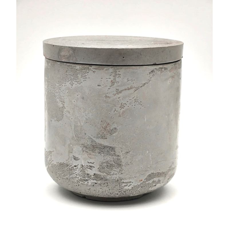 Casa si Gradina - Decoratiuni - Aromaterapie si lumanari - Lumanari si candele - Lumanare Parfumata decorativa – Tranquility, Clasic Grey, Lamaie, Cocaza negre, Lemongrass, 170 g - Infinity.ro