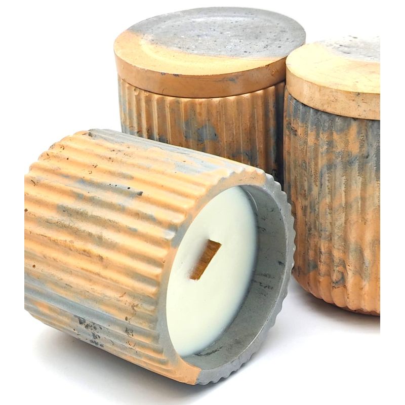 Casa si Gradina - Decoratiuni - Aromaterapie si lumanari - Lumanari si candele - Lumanare parfumata Decorativa-Black Liliac and Lily, Riffles, bergamota, Lacrimioara, Liliac, Pudra, 165 g - Infinity.ro