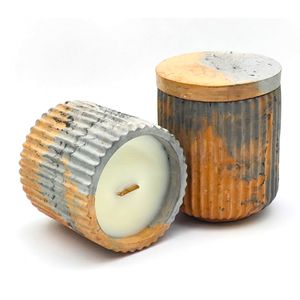 Lumanare Parfumata Decorativa-Garden escape, Riffles, Lacrimioara, Liliac, Para, Vanilie, 165 g