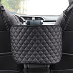 Auto si Moto - Piese auto si accesorii - Interior auto - Accesorii interior - Organizator scaun auto de tip sacosa, 27 x 39 cm, culoare neagra - Infinity.ro