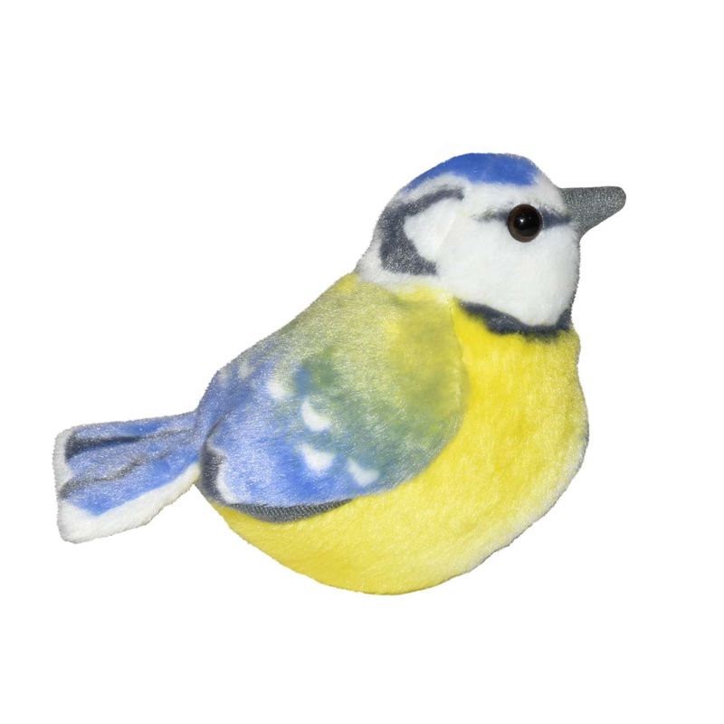Jucarii, Copii si Bebe - Jucarii si jocuri - Jucarii de plus - Pasare cu sunet Pitigoi Albastru - BLUE TIT - Infinity.ro