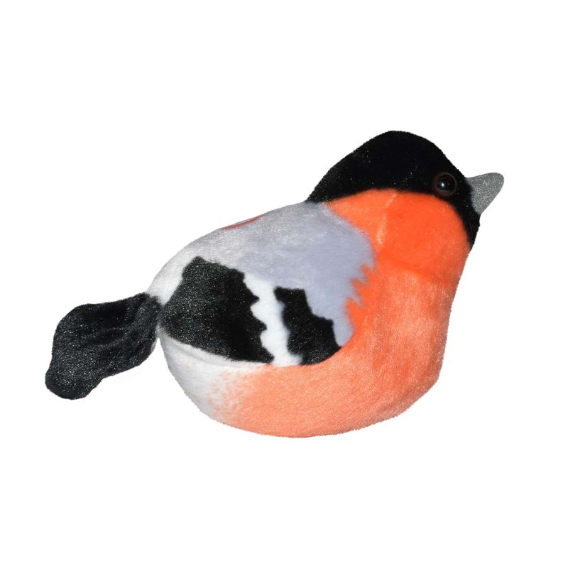 Jucarii, Copii si Bebe - Jucarii si jocuri - Jucarii de plus - Pasare cu sunet Mugurar - BULLFINCH - Infinity.ro