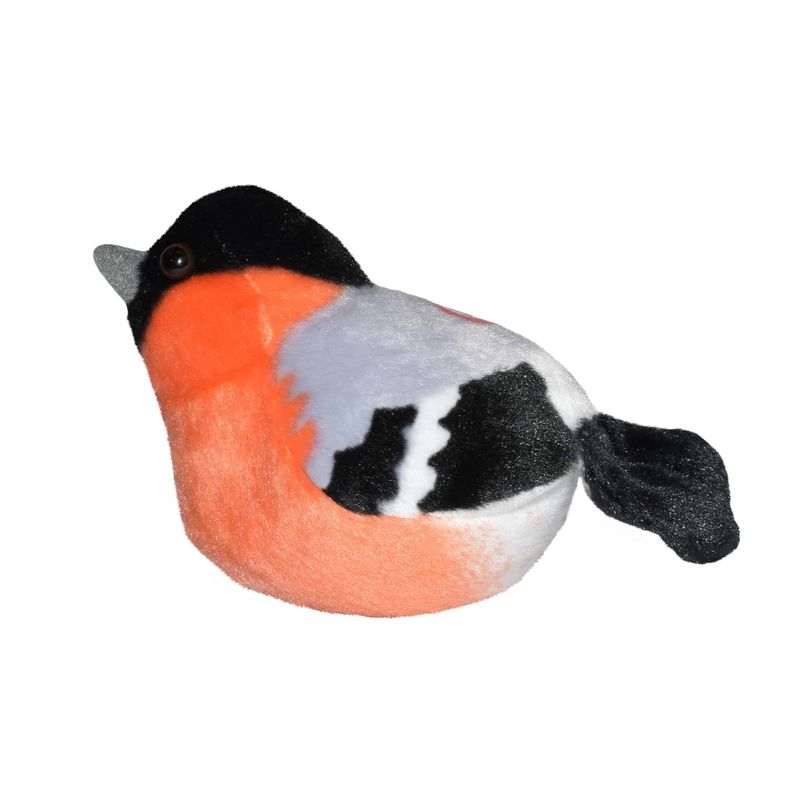 Jucarii, Copii si Bebe - Jucarii si jocuri - Jucarii de plus - Pasare cu sunet Mugurar - BULLFINCH - Infinity.ro