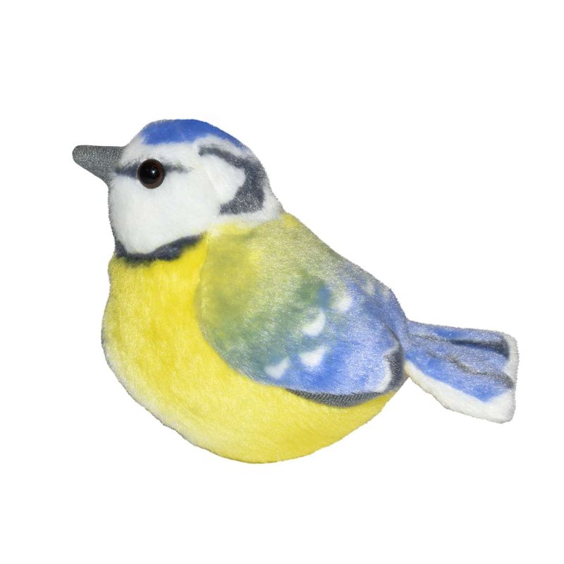 Jucarii, Copii si Bebe - Jucarii si jocuri - Jucarii de plus - Pasare cu sunet Pitigoi Albastru - BLUE TIT - Infinity.ro