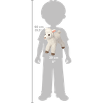 Jucarii, Copii si Bebe - Jucarii si jocuri - Jucarii de plus - Miel - Jucarie Plus Wild Republic 20 cm - Infinity.ro