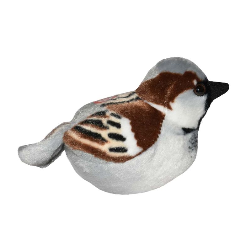 Jucarii, Copii si Bebe - Jucarii si jocuri - Jucarii de plus - Pasare cu sunet Vrabiuta - HOUSE SPARROW - Infinity.ro