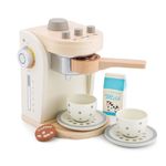 Jucarii, Copii si Bebe - Jucarii si jocuri - Jucarii de rol - Bucatarii copii - Cafetiera - Alb - Infinity.ro