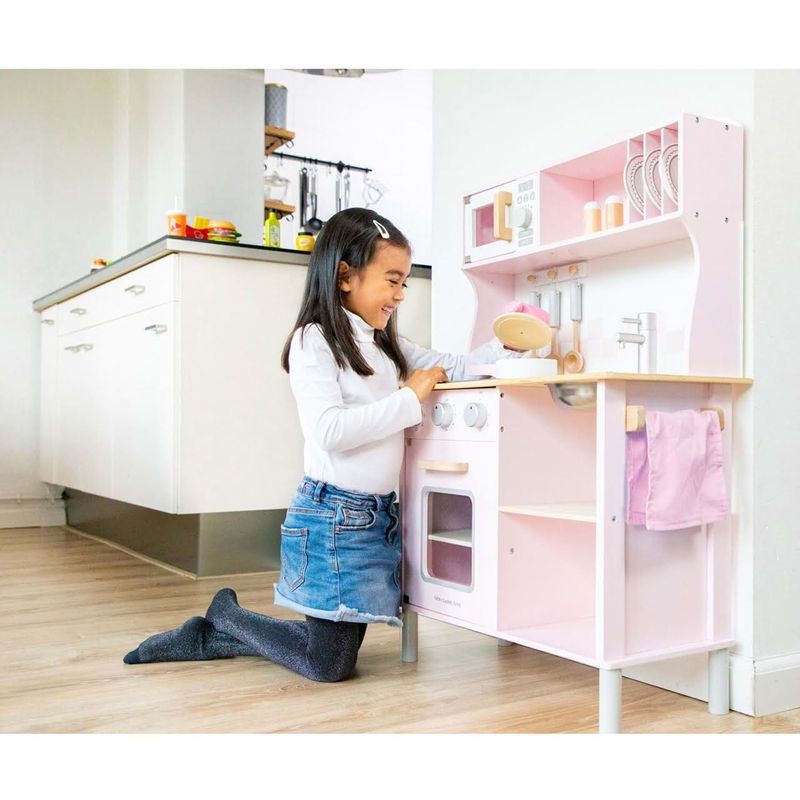 Jucarii, Copii si Bebe - Jucarii si jocuri - Jucarii de rol - Bucatarii copii - Bucatarie Bon Appetit - Modern Electric Cooking Roz - Infinity.ro