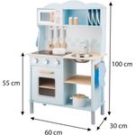 Jucarii, Copii si Bebe - Jucarii si jocuri - Jucarii de rol - Bucatarii copii - Bucatarie Bon appetit - Modern Electric Cooking Albastru - Infinity.ro
