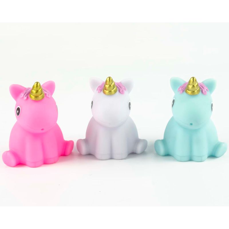 Jucarii, Copii si Bebe - Jucarii si jocuri - Jucarii bebelusi - Jucarii de baie - Set Unicorni cu LED pentru baie - Infinity.ro