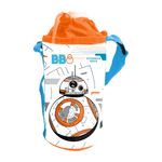 Sport si Outdoor - Echipament Sportiv - Accesorii echipament sportiv - Bidoane si shakere - Husa Star Wars BB8 pentru sticla de apa, alb - Infinity.ro