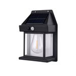 Casa si Gradina - Corpuri si surse de iluminat - Iluminat exterior - Lampi solare - Lampa solara de exterior,IdeallStore®, senzor de miscare si 3 moduri de lumina , 17 cm - Infinity.ro