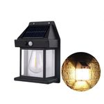 Casa si Gradina - Corpuri si surse de iluminat - Iluminat exterior - Lampi solare - Lampa solara de exterior,IdeallStore®, senzor de miscare si 3 moduri de lumina , 17 cm - Infinity.ro