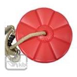 Jucarii, Copii si Bebe - Jucarii si jocuri - Jucarii de exterior - Spatii de joaca si accesorii - Leagan rotund din plastic Monkey PP10 - Rosu - Infinity.ro